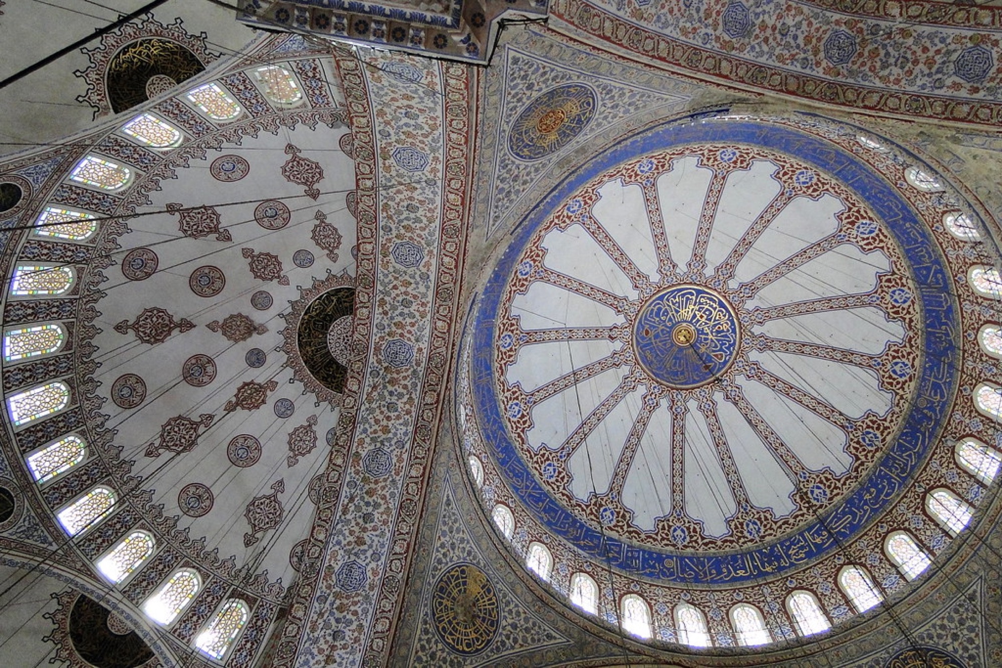 Inside the Blue Mosque, Istanbul