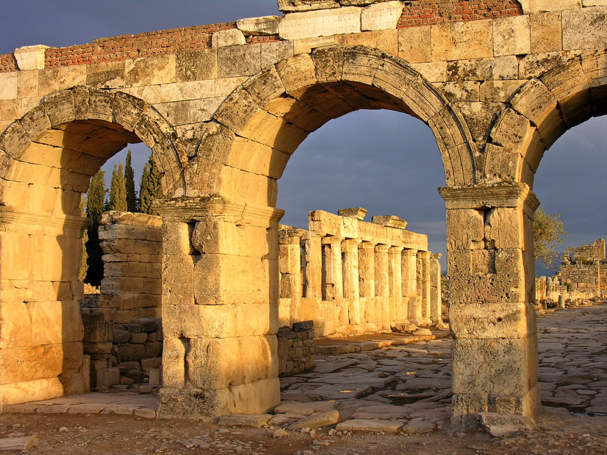 Ancient arches at Hierapolis
